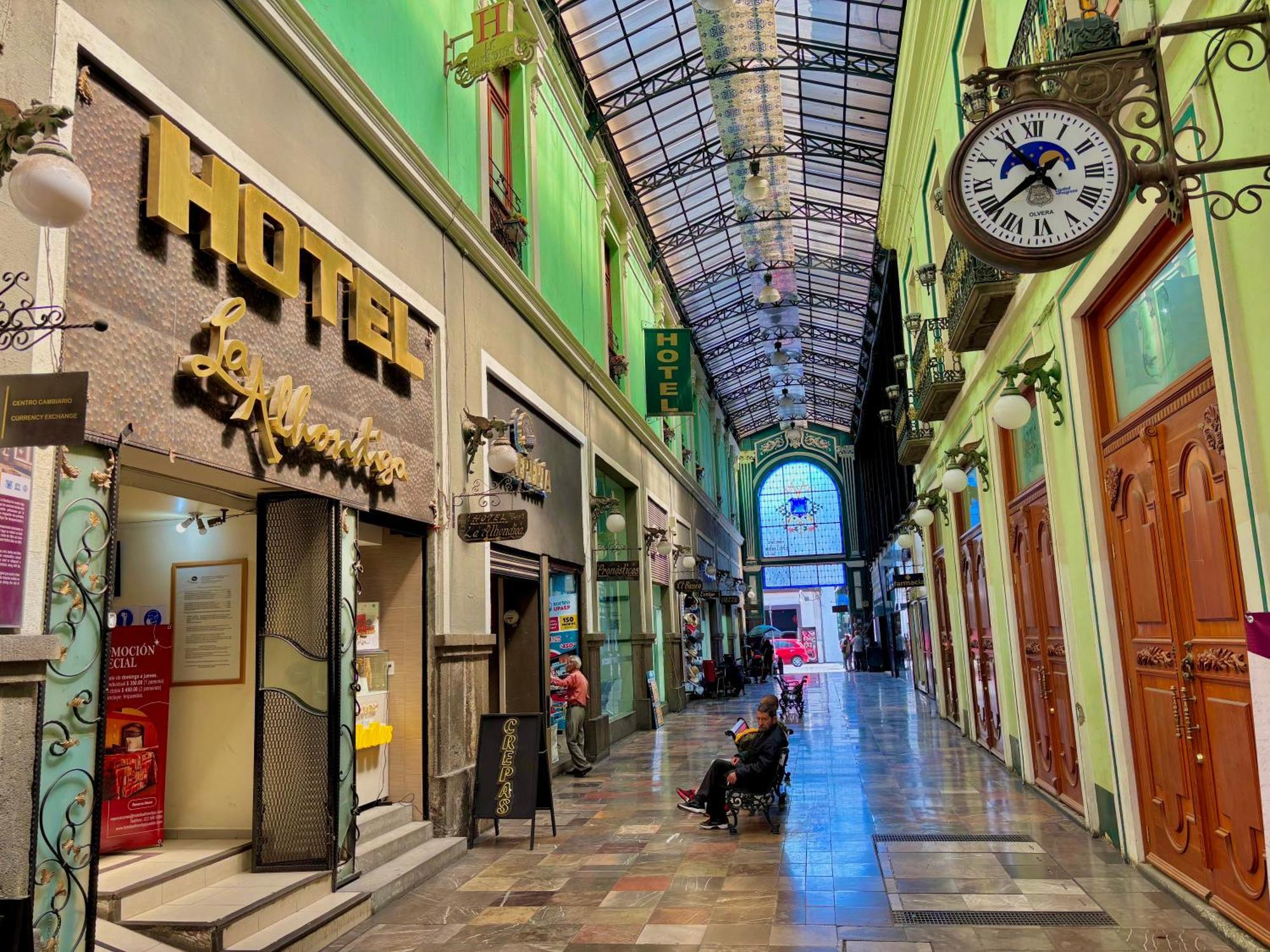 Hotel La Alhondiga プエブラ エクステリア 写真